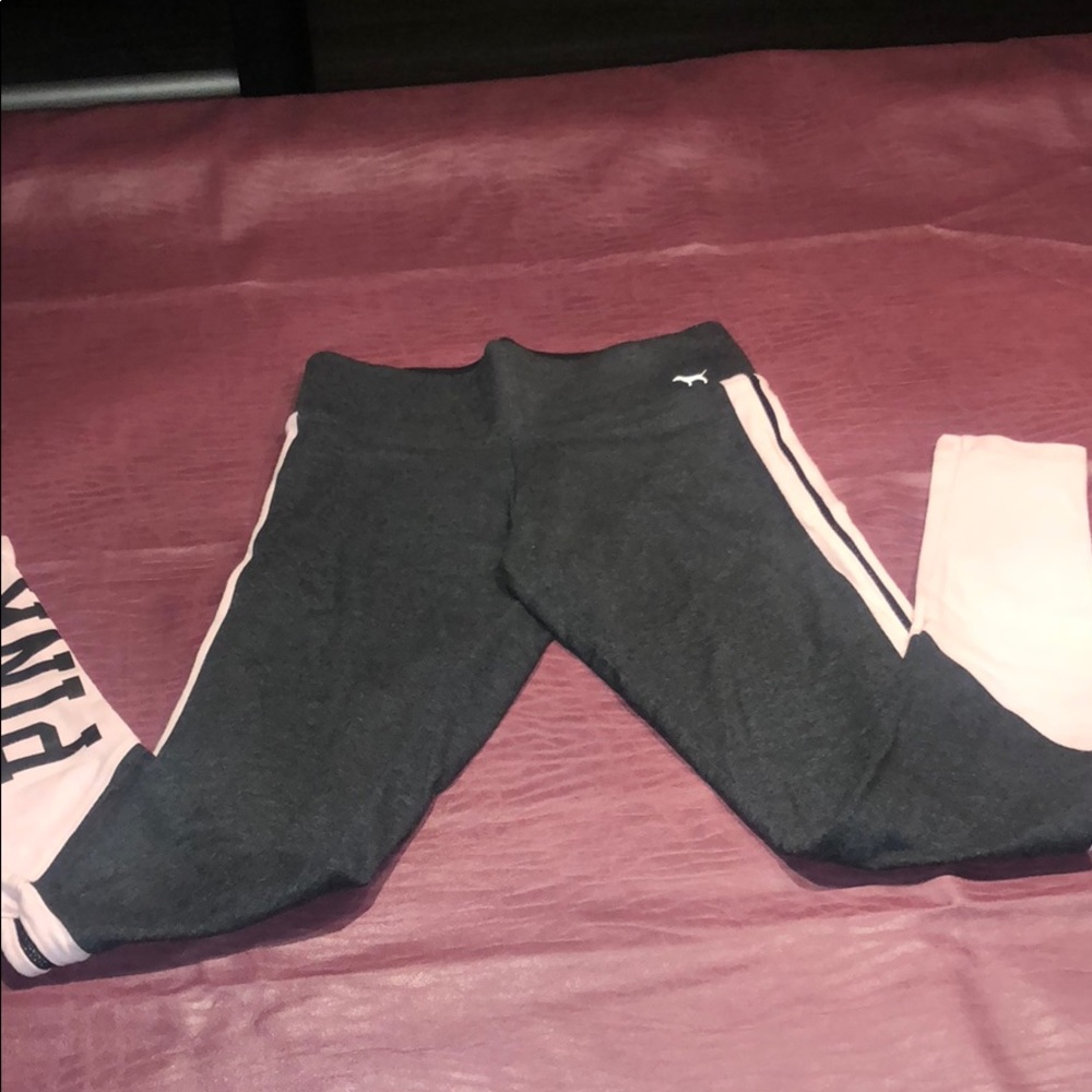 brand pink leggings